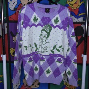 NWT Princess and the Frog Ugly Christmas Sweater